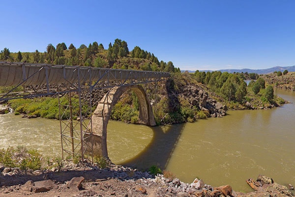 Historic landscape along the Last Chance Canal